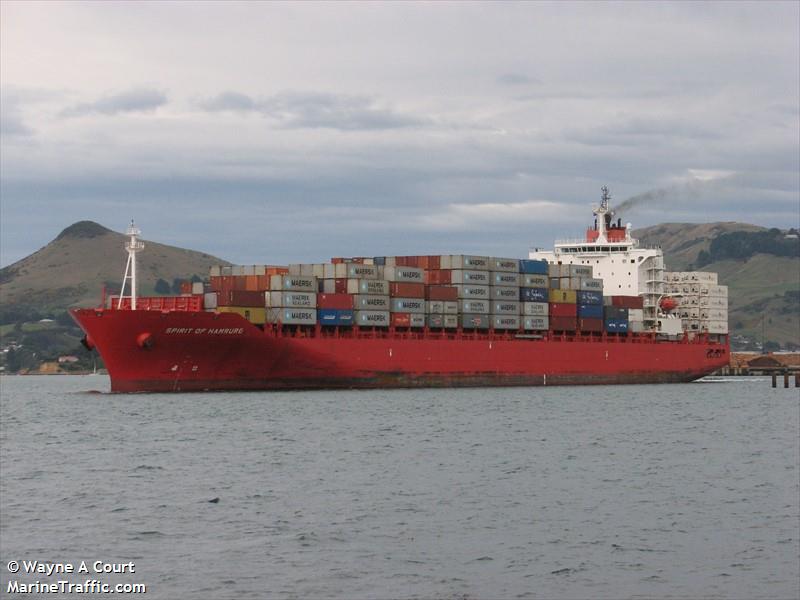 spirit of hamburg (Container Ship) - IMO 9391660, MMSI 232013520, Call Sign MCMA9 under the flag of United Kingdom (UK)