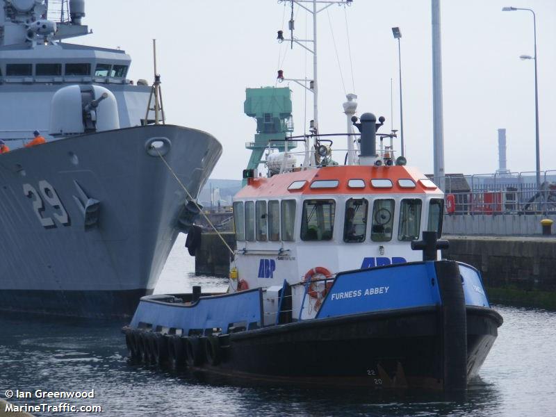 furness abbey (Utility Vessel) - IMO 9136319, MMSI 234557000, Call Sign MWCI9 under the flag of United Kingdom (UK)