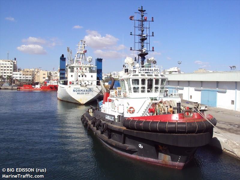 garibaldo (Tug) - IMO 9314349, MMSI 235026268, Call Sign MHWA7 under the flag of United Kingdom (UK)