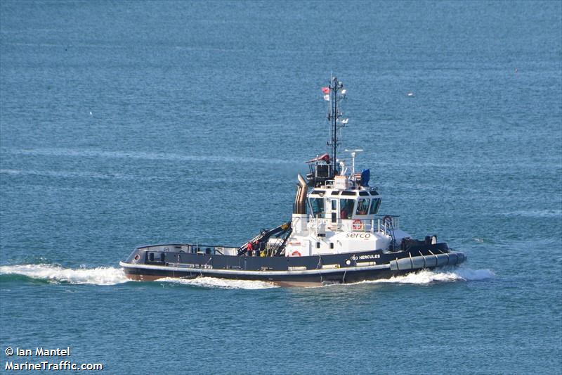 sd hercules (Tug) - IMO 9476317, MMSI 235066588, Call Sign 2BJH2 under the flag of United Kingdom (UK)