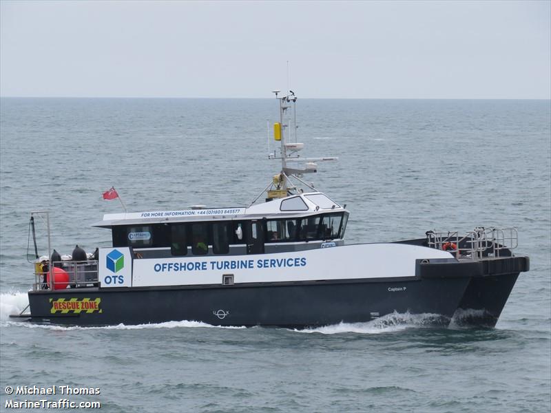 captain p (Cargo ship) - IMO , MMSI 235093878, Call Sign 2FSO5 under the flag of United Kingdom (UK)