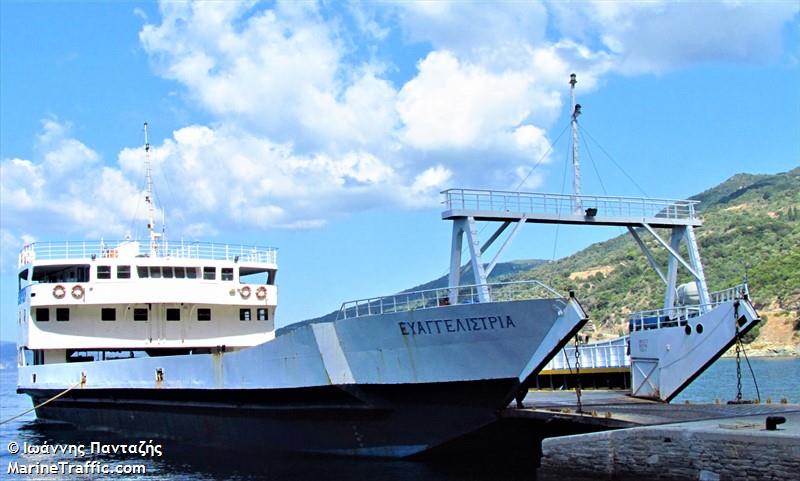 evagelistria (Passenger/Ro-Ro Cargo Ship) - IMO 8967412, MMSI 237113900, Call Sign SV34O2 under the flag of Greece