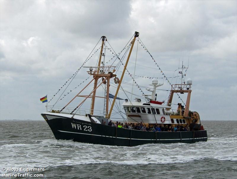 wr23devrouwgeertruid (Fishing vessel) - IMO , MMSI 244188000, Call Sign PDPO under the flag of Netherlands