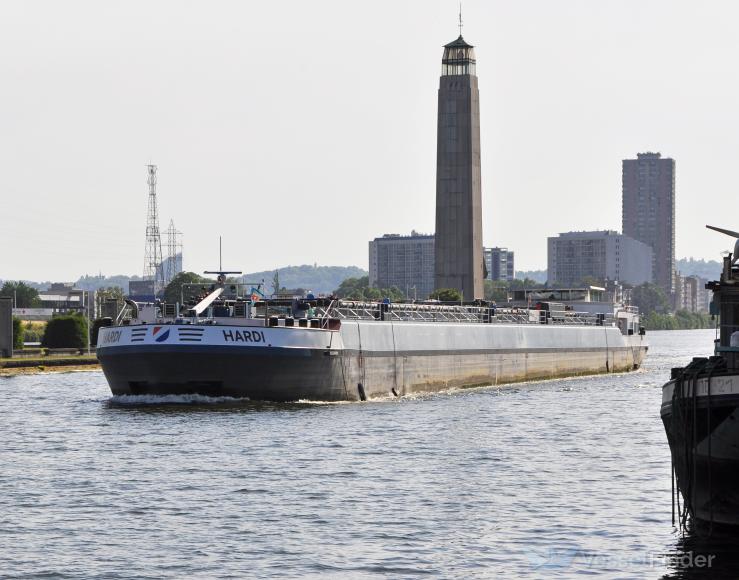 hardi (Tanker) - IMO , MMSI 244700449 under the flag of Netherlands