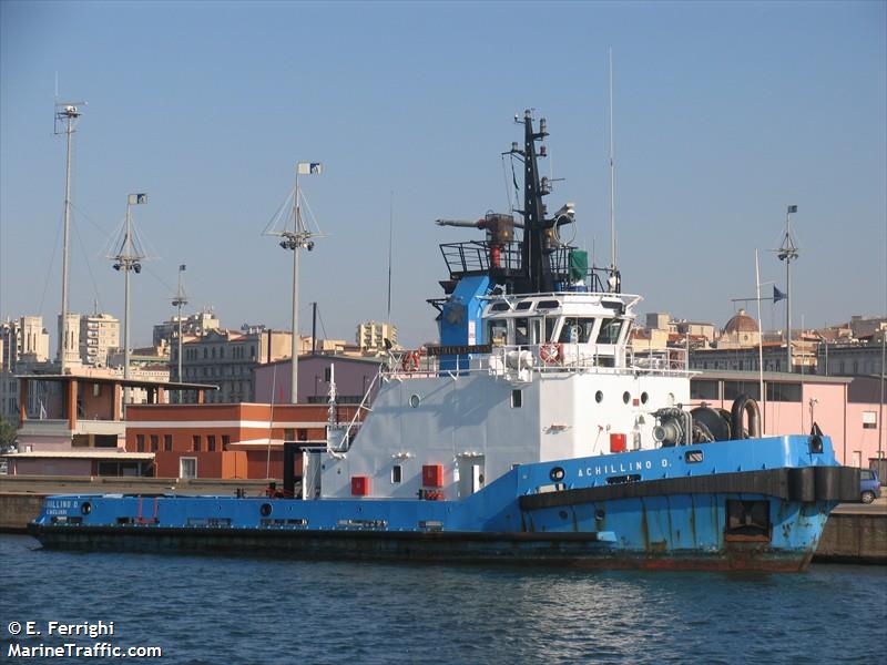 achillino o. (Tug) - IMO 9166429, MMSI 247141000, Call Sign IVYU under the flag of Italy