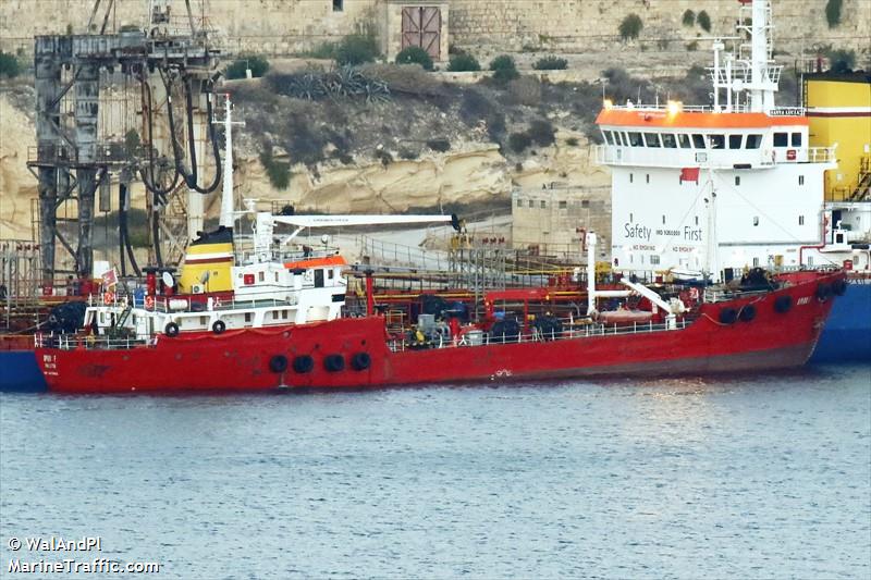 spiro f (Bunkering Tanker) - IMO 6820842, MMSI 248047000, Call Sign 9H5822 under the flag of Malta