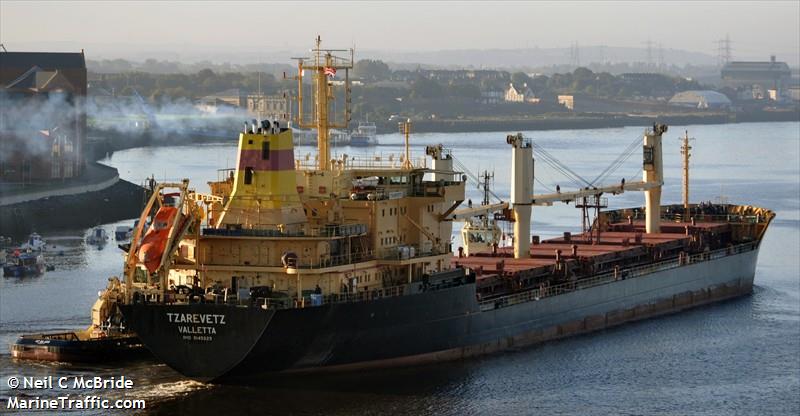 tzarevich (Bulk Carrier) - IMO 9145229, MMSI 248306000, Call Sign 9HYM5 under the flag of Malta