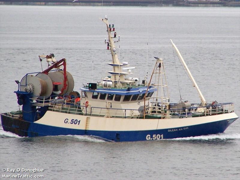 oilean an oir (Fishing Vessel) - IMO 9297462, MMSI 250106800, Call Sign EI7573 under the flag of Ireland