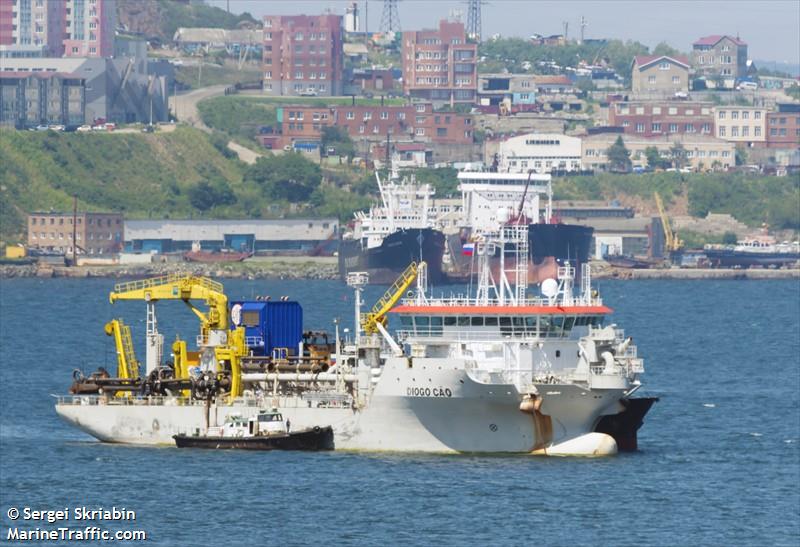 diogo cao (Hopper Dredger) - IMO 9823481, MMSI 253617000, Call Sign LXEB under the flag of Luxembourg