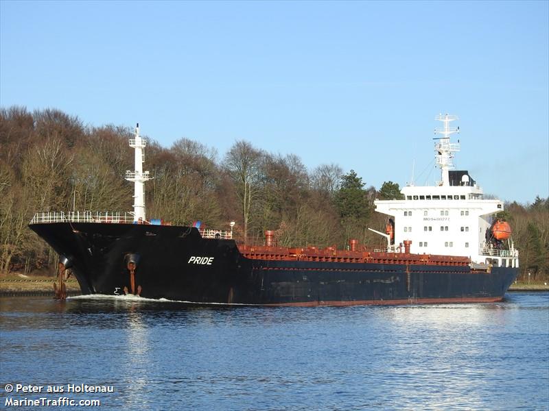 pride (Bulk Carrier) - IMO 9480277, MMSI 256910000, Call Sign 9HFJ9 under the flag of Malta