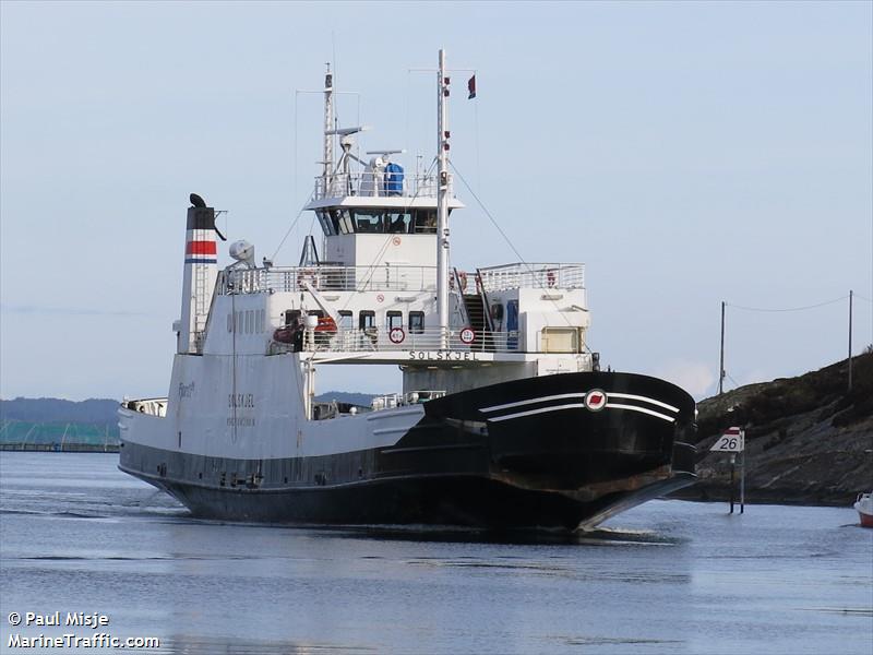 solskjel (Passenger/Ro-Ro Cargo Ship) - IMO 8010544, MMSI 257377400, Call Sign LJVT under the flag of Norway