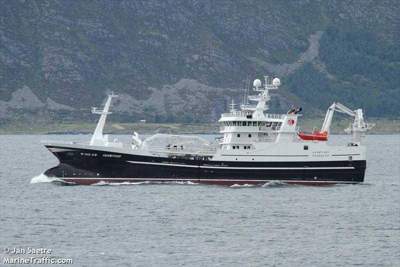 heroyhav (Fishing Vessel) - IMO 9657210, MMSI 258991000, Call Sign LDFB under the flag of Norway