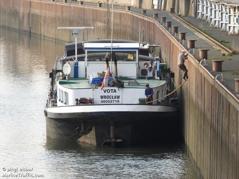 vota (Cargo ship) - IMO , MMSI 261182890, Call Sign SR2890 under the flag of Poland