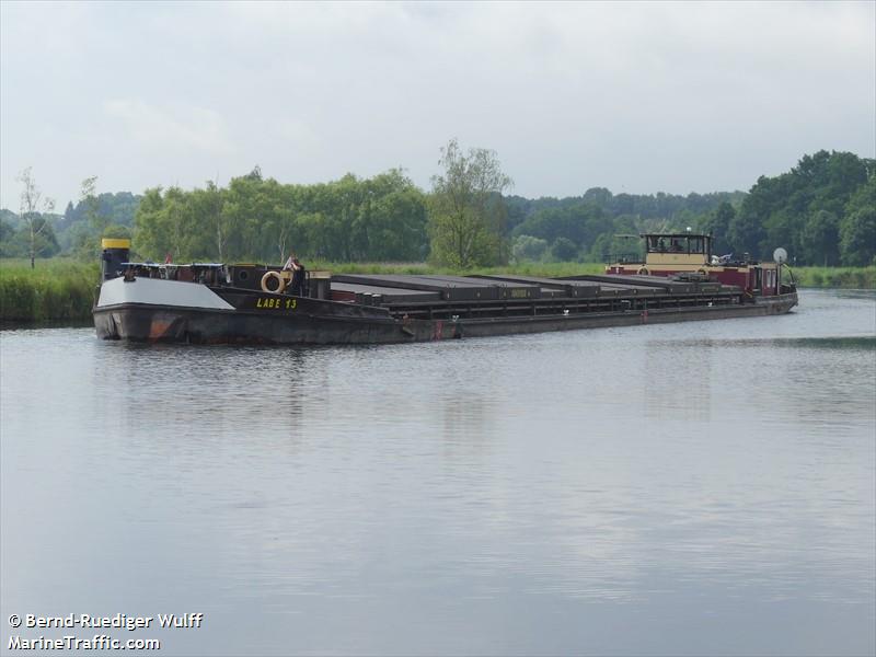 labe 13 (Other type) - IMO , MMSI 270318000, Call Sign OL8613 under the flag of Czech Rep