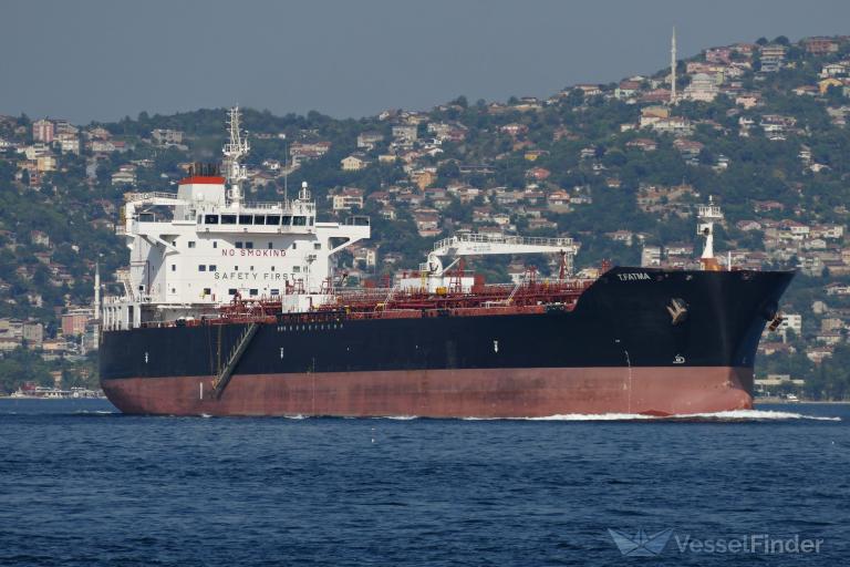 t.fatma (Chemical/Oil Products Tanker) - IMO 9689134, MMSI 271046791, Call Sign TCA5482 under the flag of Turkey