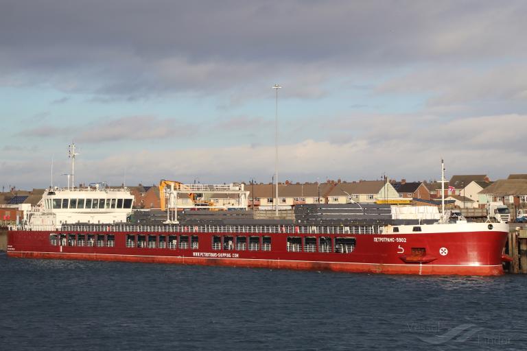 petrotrans-5902 (General Cargo Ship) - IMO 9900514, MMSI 273218340, Call Sign UBXT9 under the flag of Russia