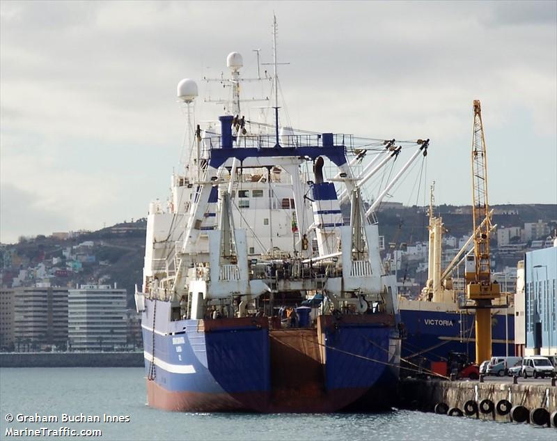 simonas daukantas (Fish Factory Ship) - IMO 8607220, MMSI 277510000, Call Sign LYAH under the flag of Lithuania