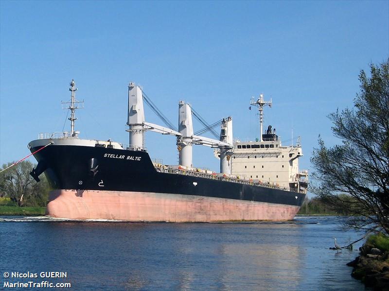 stellar baltic (Bulk Carrier) - IMO 9614347, MMSI 305610000, Call Sign V2QQ6 under the flag of Antigua & Barbuda