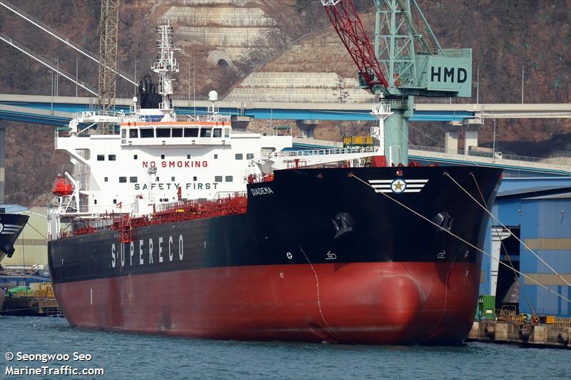 diadema (Chemical/Oil Products Tanker) - IMO 9808326, MMSI 311000576, Call Sign C6CU3 under the flag of Bahamas