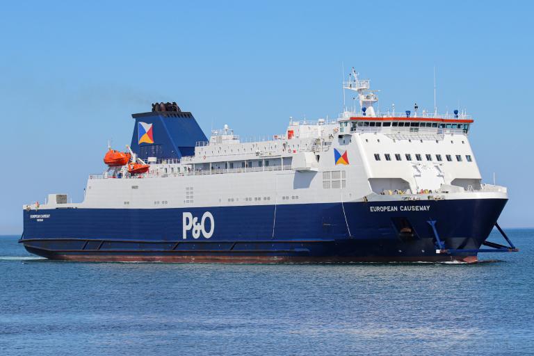 european causeway (Passenger/Ro-Ro Cargo Ship) - IMO 9208394, MMSI 311027000, Call Sign C6RG7 under the flag of Bahamas