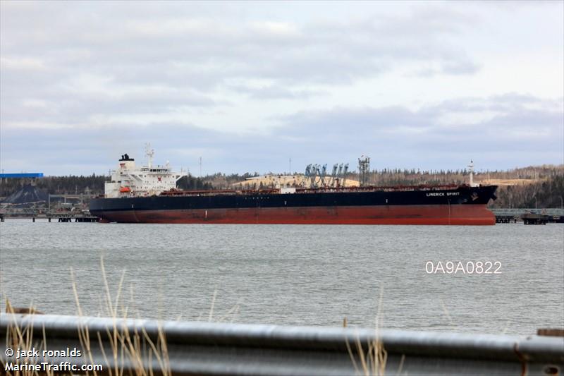 limerick spirit (Crude Oil Tanker) - IMO 9312860, MMSI 311476000, Call Sign C6VF3 under the flag of Bahamas