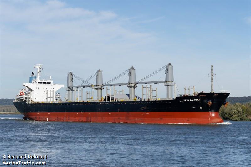 queen alesia (Bulk Carrier) - IMO 9573799, MMSI 312685000, Call Sign V3GM2 under the flag of Belize