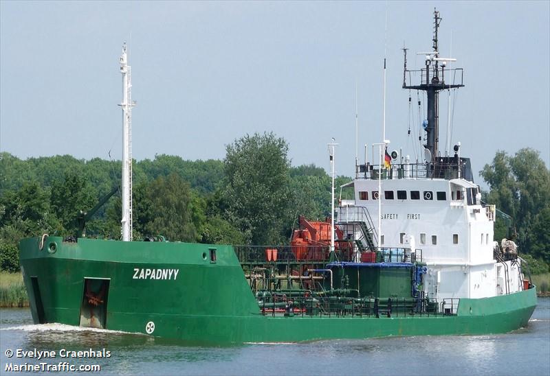 zapadnyy (Molasses Tanker) - IMO 8711837, MMSI 312786000, Call Sign V3MT6 under the flag of Belize