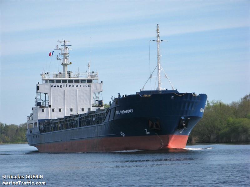 sea harmony (General Cargo Ship) - IMO 8914166, MMSI 314025000, Call Sign 8PMA under the flag of Barbados