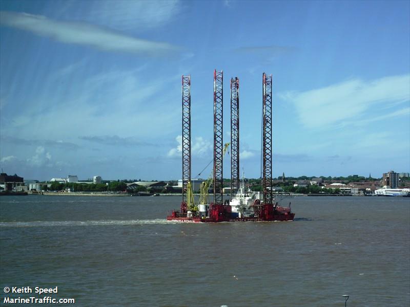 irish sea pioneer (WIG (HAZ-D)) - IMO , MMSI 355862000, Call Sign 3FNN5 under the flag of Panama