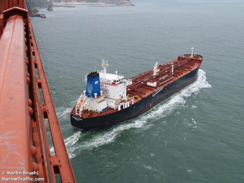 overseas martinez (Chemical/Oil Products Tanker) - IMO 9353589, MMSI 366508000, Call Sign WPAJ under the flag of United States (USA)