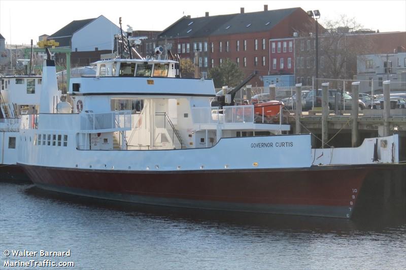 governor curtis (Passenger/Ro-Ro Cargo Ship) - IMO 8424745, MMSI 367334910, Call Sign WY4734 under the flag of United States (USA)