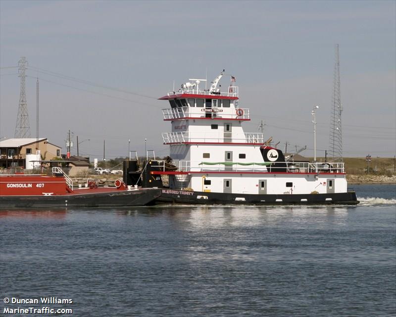 blessed trinity (Tug) - IMO , MMSI 367384020, Call Sign WDE6725 under the flag of United States (USA)
