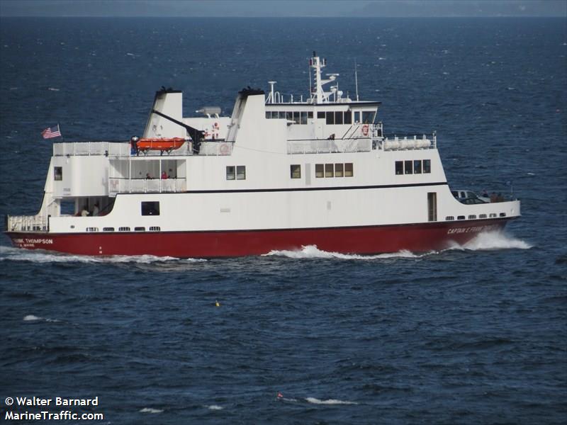 capt.e.frank thompso (Passenger ship) - IMO , MMSI 367519240, Call Sign WDG2784 under the flag of United States (USA)