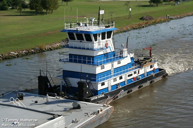 captain raphael (Towing vessel) - IMO , MMSI 368099010, Call Sign WDK8950 under the flag of United States (USA)