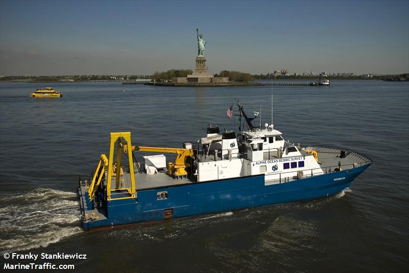 rv shearwater (Dredging or UW ops) - IMO , MMSI 368528000, Call Sign WDF5838 under the flag of United States (USA)