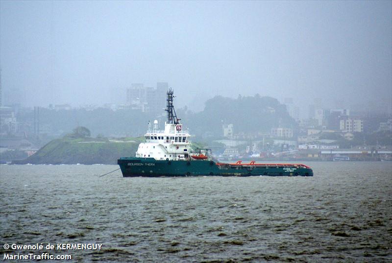 thera (Offshore Tug/Supply Ship) - IMO 9351177, MMSI 419001531, Call Sign VTGH under the flag of India