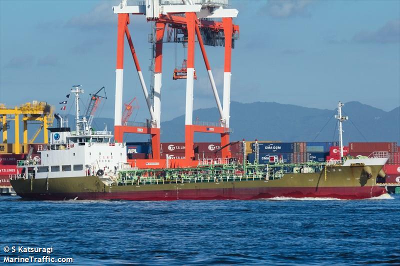 shinyo maru (Chemical/Oil Products Tanker) - IMO 9733636, MMSI 431005249, Call Sign JD3650 under the flag of Japan