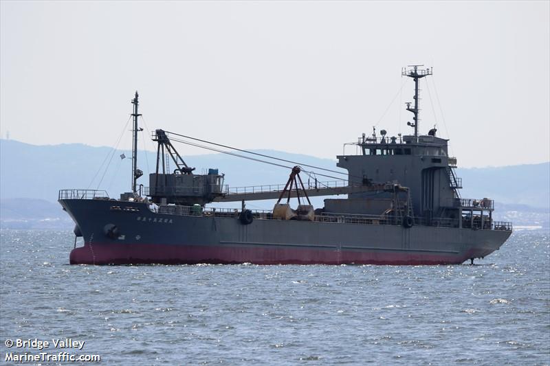 shoei maru no.55 (Dredger) - IMO 9162332, MMSI 431500583, Call Sign JL6485 under the flag of Japan