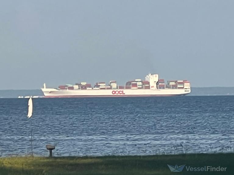 oocl utah (Container Ship) - IMO 9486087, MMSI 477067900, Call Sign VRNR5 under the flag of Hong Kong