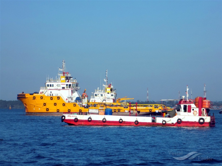 logindo braveheart (Offshore Tug/Supply Ship) - IMO 9543201, MMSI 525015903, Call Sign POAT under the flag of Indonesia