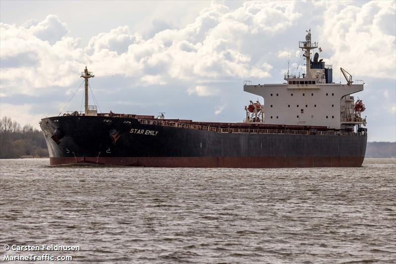 star emily (Bulk Carrier) - IMO 9284908, MMSI 538002117, Call Sign V7GK7 under the flag of Marshall Islands