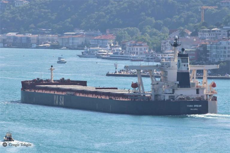 yasa dream (Bulk Carrier) - IMO 9324461, MMSI 538003320, Call Sign V7QA2 under the flag of Marshall Islands