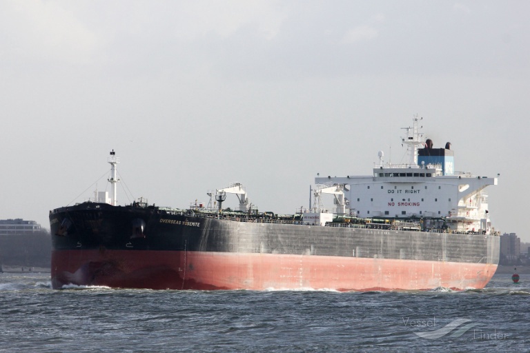 seaways yosemite (Crude Oil Tanker) - IMO 9394959, MMSI 538003450, Call Sign V7QW2 under the flag of Marshall Islands