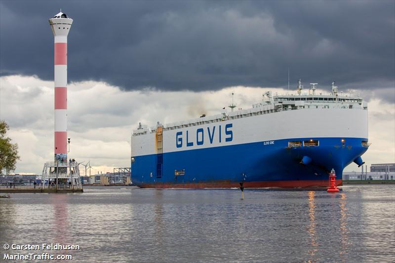 glovis sonic (Vehicles Carrier) - IMO 9798387, MMSI 538007414, Call Sign V7ML7 under the flag of Marshall Islands