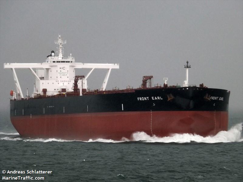 front earl (Crude Oil Tanker) - IMO 9788320, MMSI 538007494, Call Sign V7GO8 under the flag of Marshall Islands