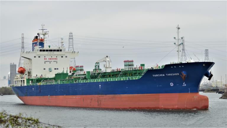 fairchem thresher (Chemical/Oil Products Tanker) - IMO 9829746, MMSI 538008391, Call Sign V7A2307 under the flag of Marshall Islands