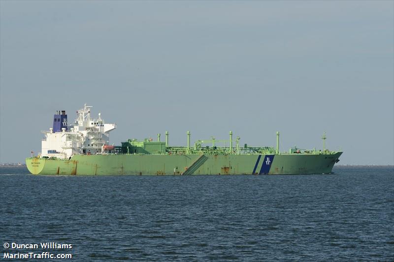 bw trader (LPG Tanker) - IMO 9306548, MMSI 565593000, Call Sign 9VEY7 under the flag of Singapore