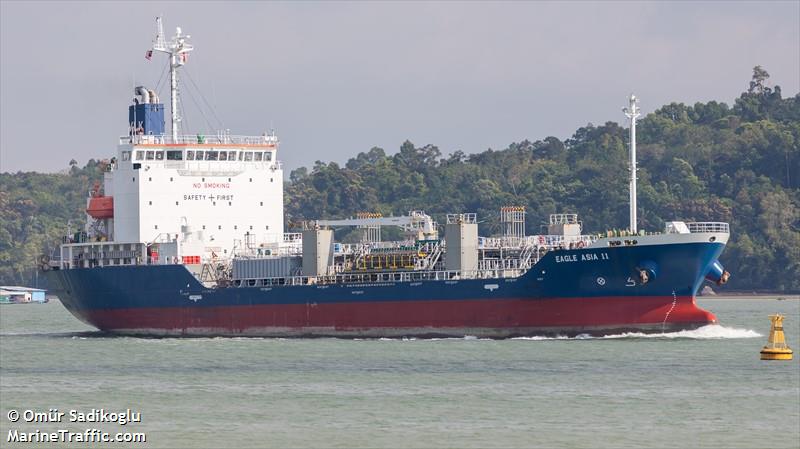 eagle asia 02 (Chemical/Oil Products Tanker) - IMO 9611773, MMSI 566172000, Call Sign 9V9004 under the flag of Singapore