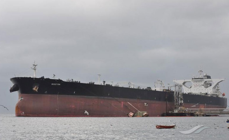 boston (Crude Oil Tanker) - IMO 9595216, MMSI 636015483, Call Sign D5BA5 under the flag of Liberia