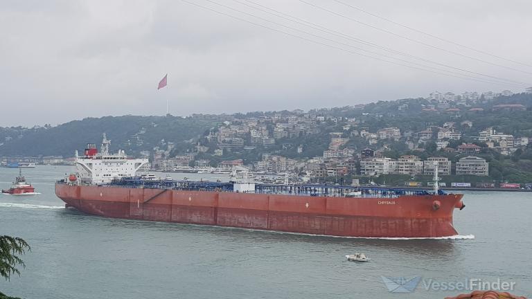 chrysalis (Crude Oil Tanker) - IMO 9437684, MMSI 636017134, Call Sign D5JL7 under the flag of Liberia